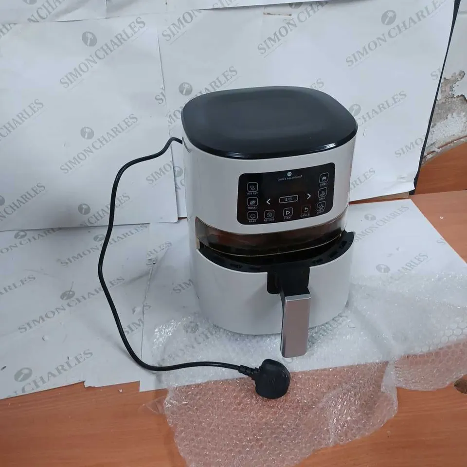 COOK'S ESSENTIALS 4.0L AIR FRYER COOL GREY