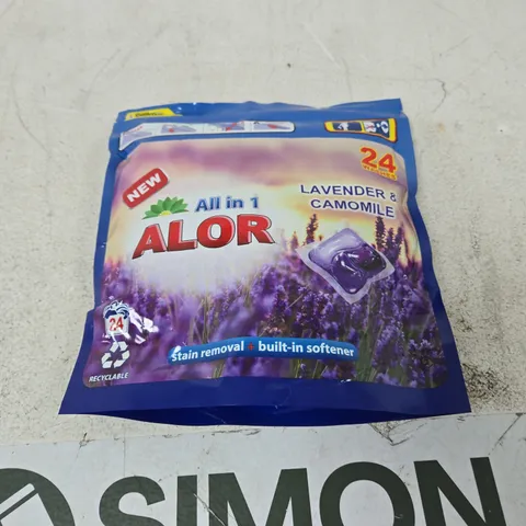 ALOR ALL-IN-1 LAVENDER & CAMOMILE LAUNDRY CAPSULES – 24 WASHES