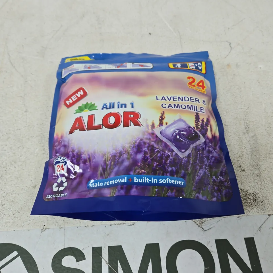 ALOR ALL-IN-1 LAVENDER & CAMOMILE LAUNDRY CAPSULES – 24 WASHES