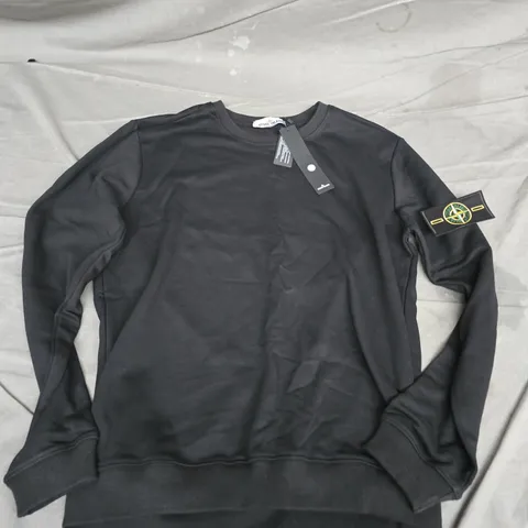 STONE ISLAND SWEATSHIRT – BLACK, XXL