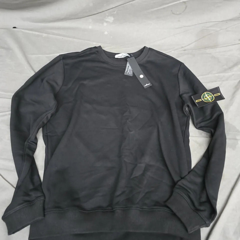 STONE ISLAND SWEATSHIRT – BLACK, XXL