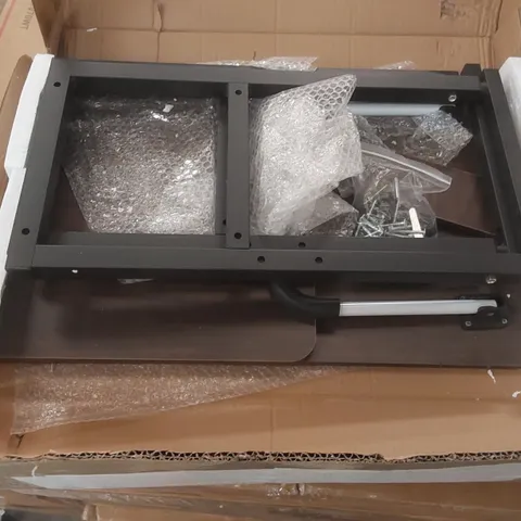 BOXED METAL BASE COMPUTER DESK (1 BOX)