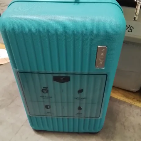 LUGG JETSET CABIN BAG TEAL