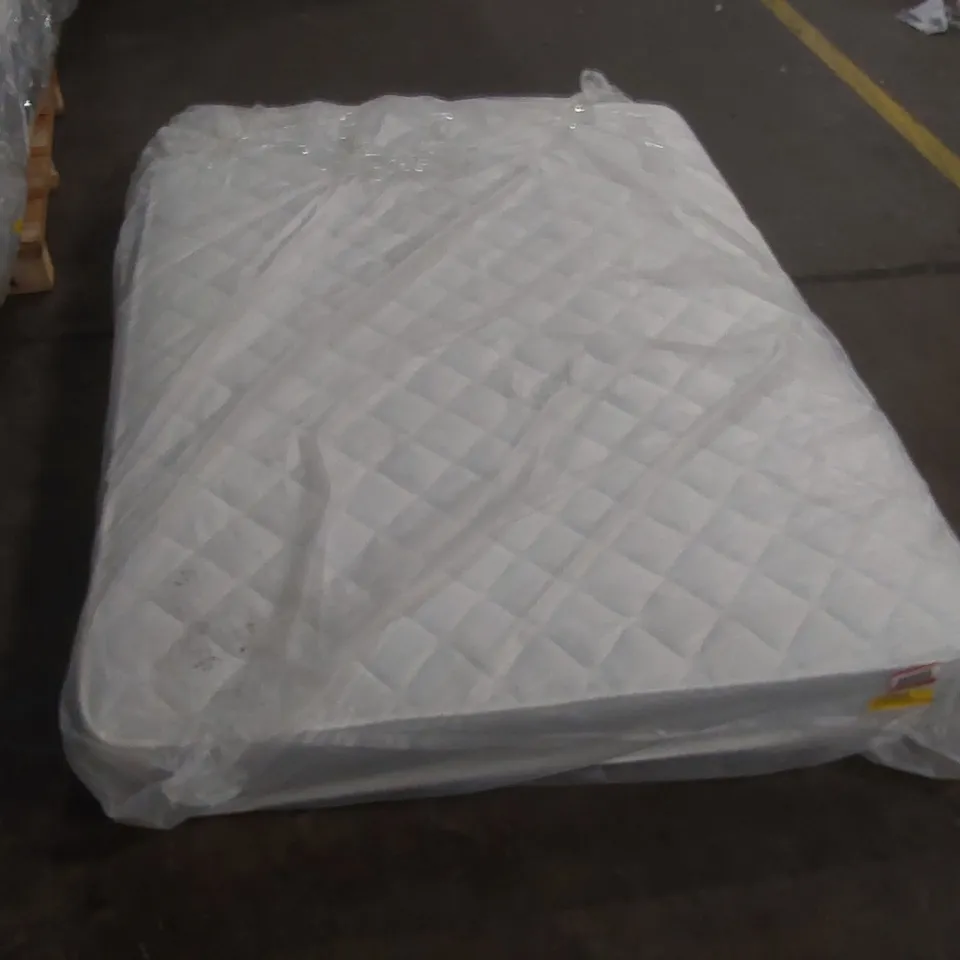QUALITY BAGGED STOREHILL SOLT COMFORT HYBRID MEMORY FOAM MATTRESS 18CM DEEP - 4'6 DOUBLE