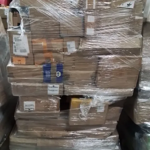 PALLET CONTAINING VARIOUS ASSORTED ITEMS TO INCLUDE HANDHELD VACUUM CLEANER, SAFETY GATES AND LOTS MORE UNMARKED BOXED ITEMS