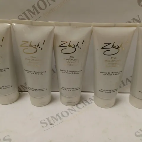 BOX OF 5 X 200ML TUBES OF ZHUZH! ALLOVER EXFOLIATOR