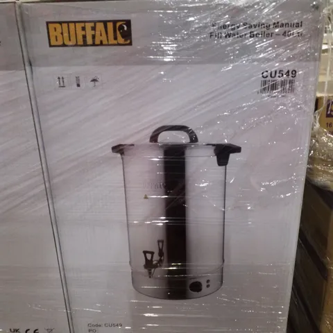 BRAND NEW BUFFALO ENERGY SAVING MANUAL FILL WATER BOILER - 40L