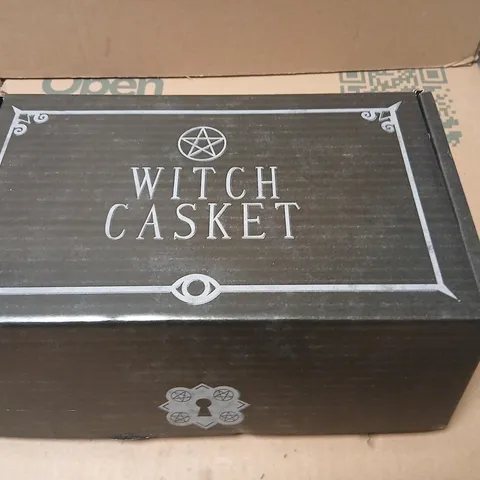 WITCH CASKET APOTHECARY KIT – BOXED SET WITH MINIATURE PAPER BOXES & CLOTH BAG