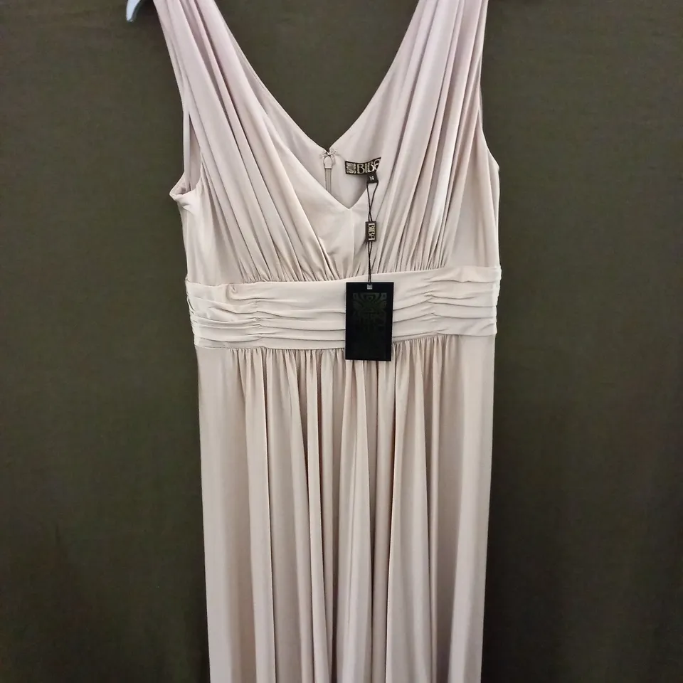 BIBA DIP HEM MAXI DRESS SIZE 14