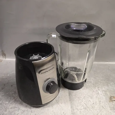 BOXED MORPHY RICHARDS TOTAL CONTROL GLASS TABLE BLENDER