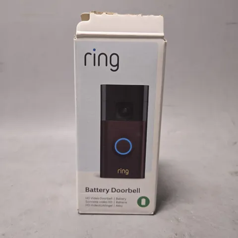 BOXED RING BATTERY DOORBELL