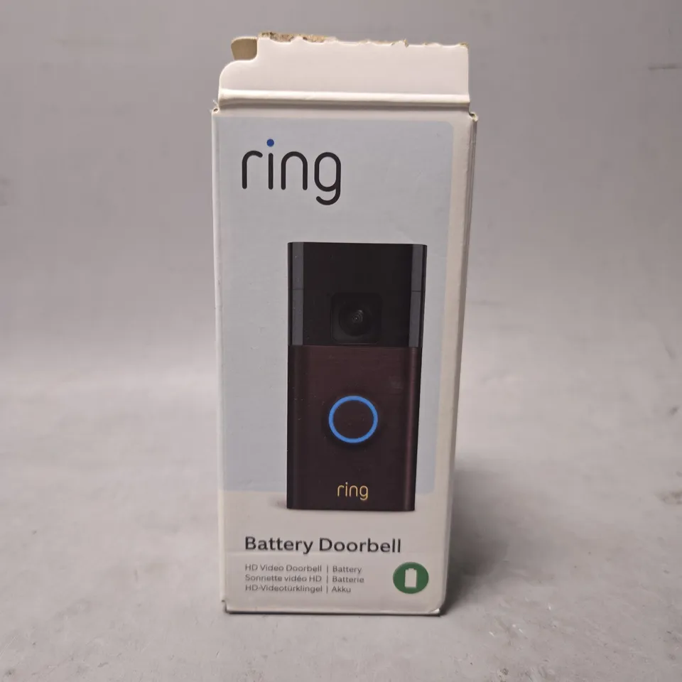 BOXED RING BATTERY DOORBELL 
