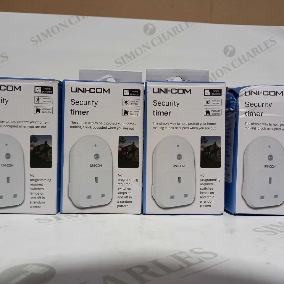 UNI-COM SET OF 4 SECURITY TIMERS