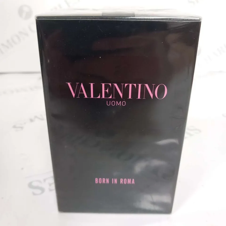 BOXED AND SEALED VALENTINO UOMO BORN IN ROMA EAU DE TOILETTE 100ML