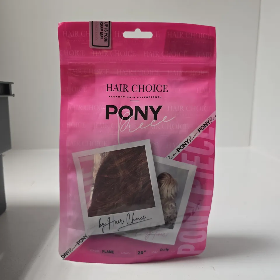 HAIR CHOICE PONY LUXURY HAIR EXTENSIONS – 20" CURLY