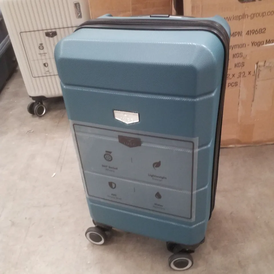 BOXED LUGG 40CM JETSET SUITCASE - TEAL