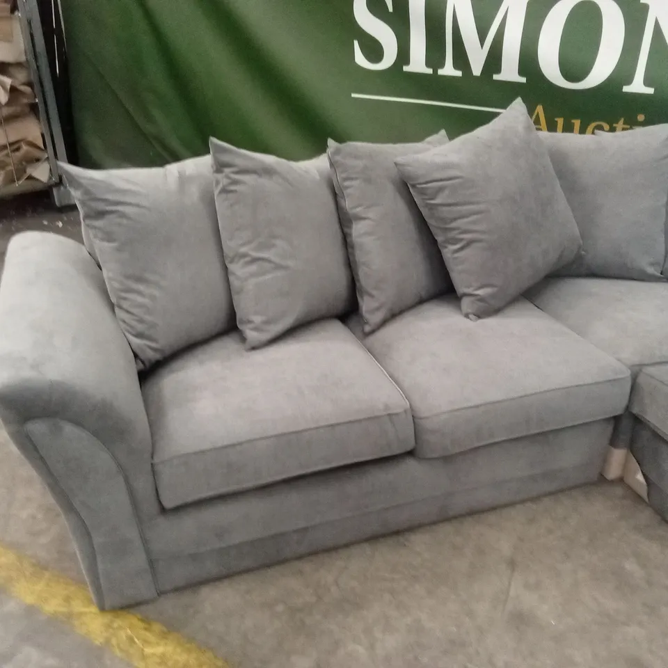 DURY FABRIC CORNER GROUP SCATTER BACK SOFA RRP £999