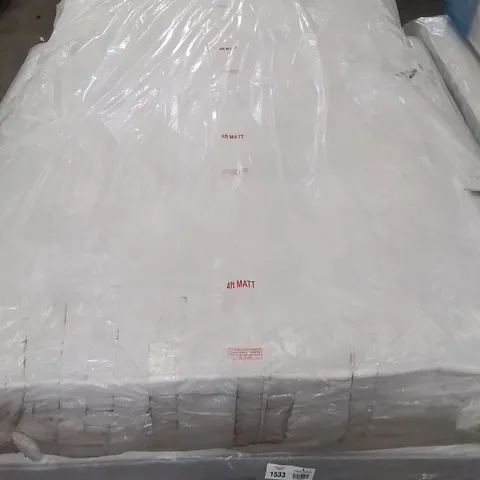 QUALITY BAGGED SMALL DOUBLE MATTRESS 
