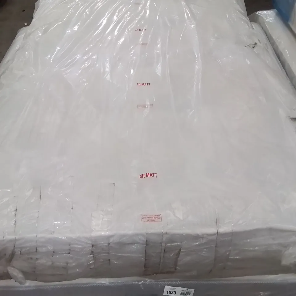 QUALITY BAGGED SMALL DOUBLE MATTRESS 
