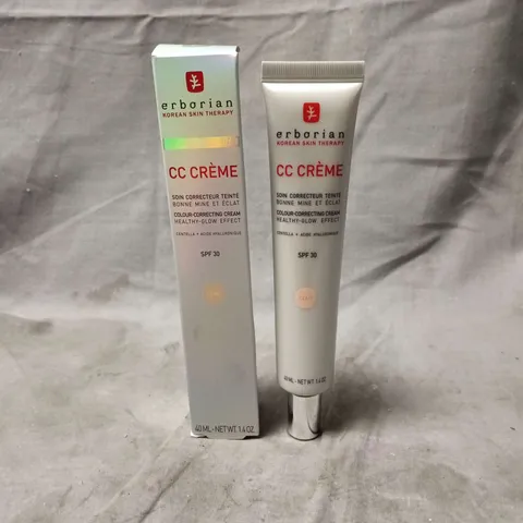 ERBORIAN CC CRΓME SPF30 COLOUR-CORRECTING CREAM, 40ML β BOXED (TUBE & BOX)