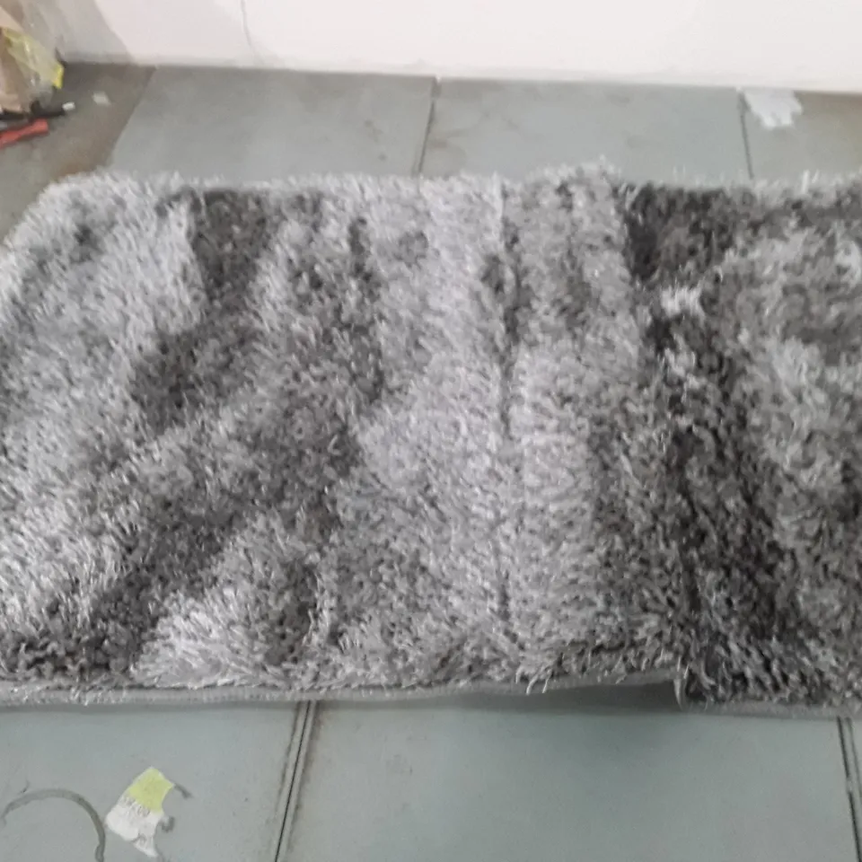 BRAND NEW SIERRA GREY RUG 50X80CM