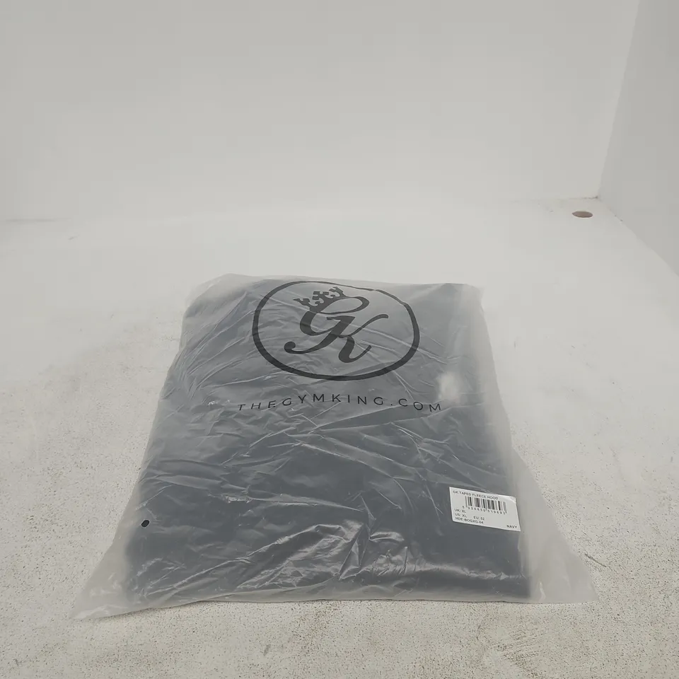 GK TAPED FLEECE HOOD NAVY – UK XL (EU 52)