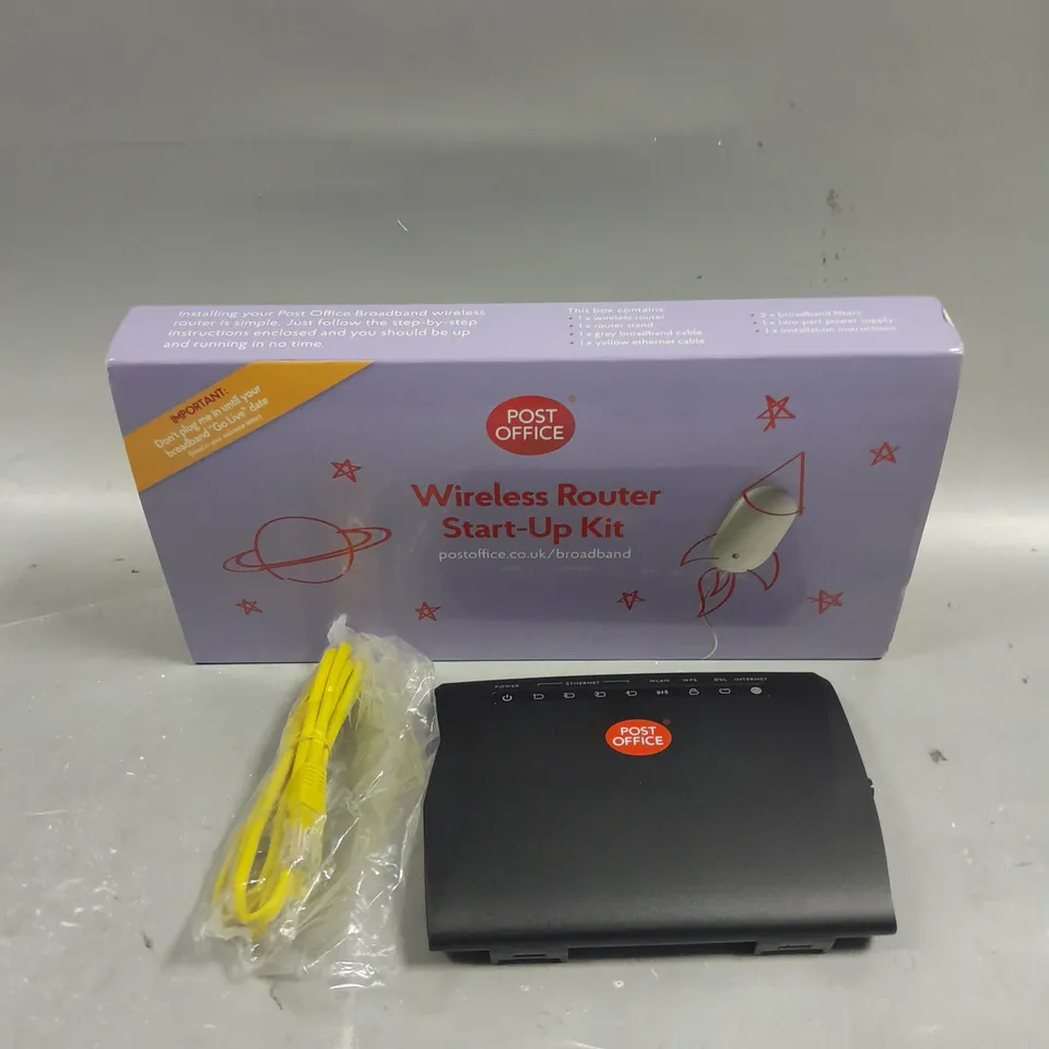 BOXED POST OFFICE WIRELESS ROUTER START-UP KIT
