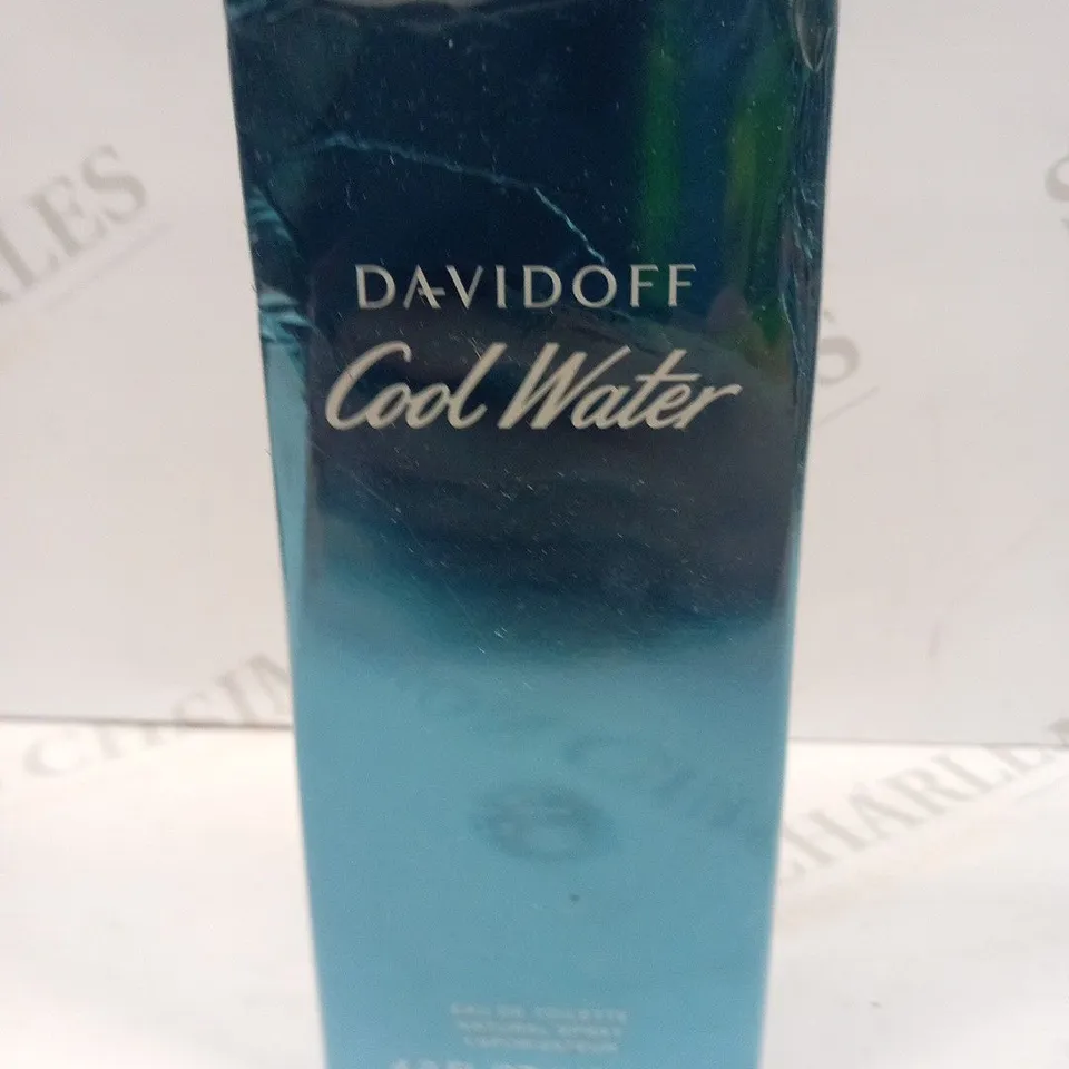 BOXED AND SEALED DAVIDOFF "COOL WATER" EAU DE TOILETTE SPRAY 125ML 