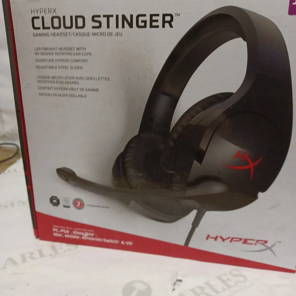 HYPERX CLOUD STINGER GAMING HEADSET