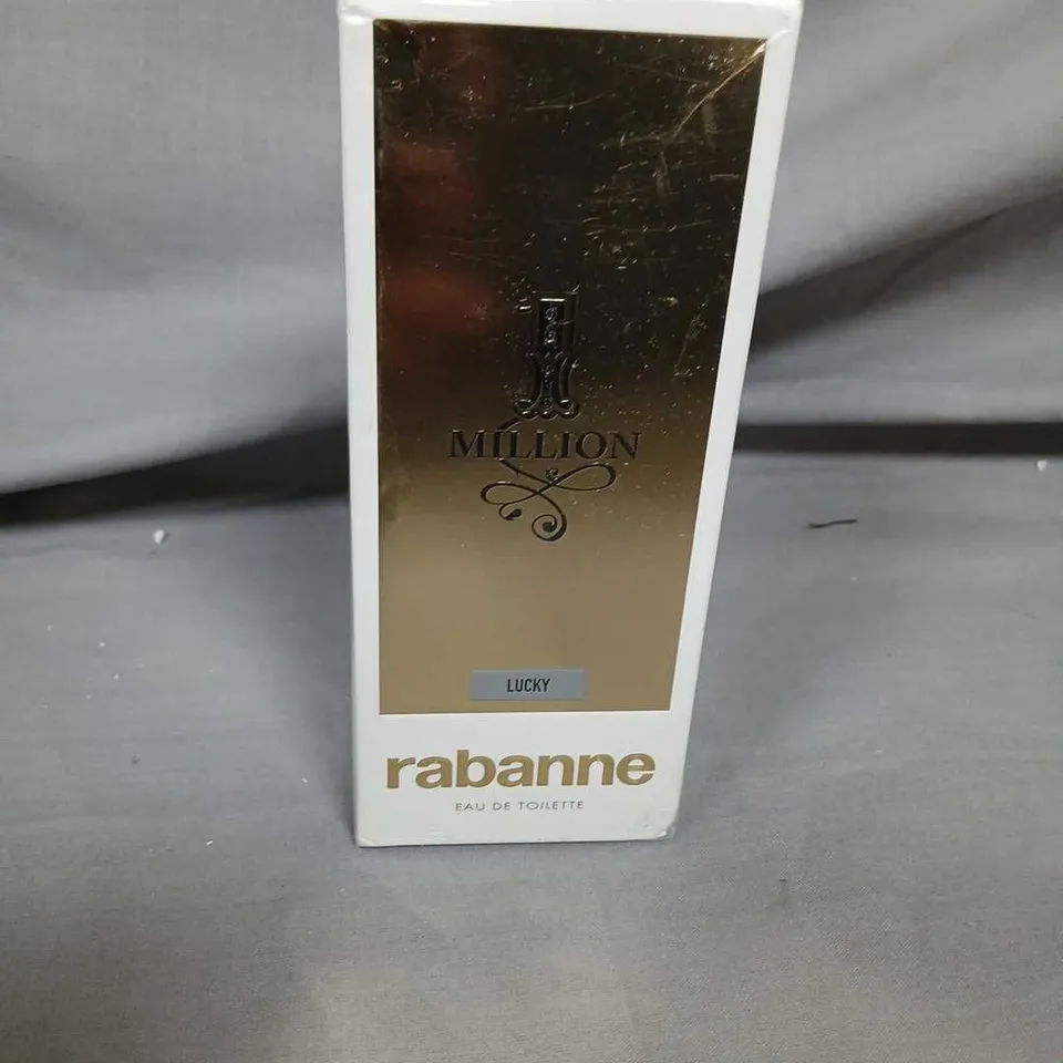 BOXED PACO RABANNE MILLION LUCKY EAU DE TOILETTE 100ML