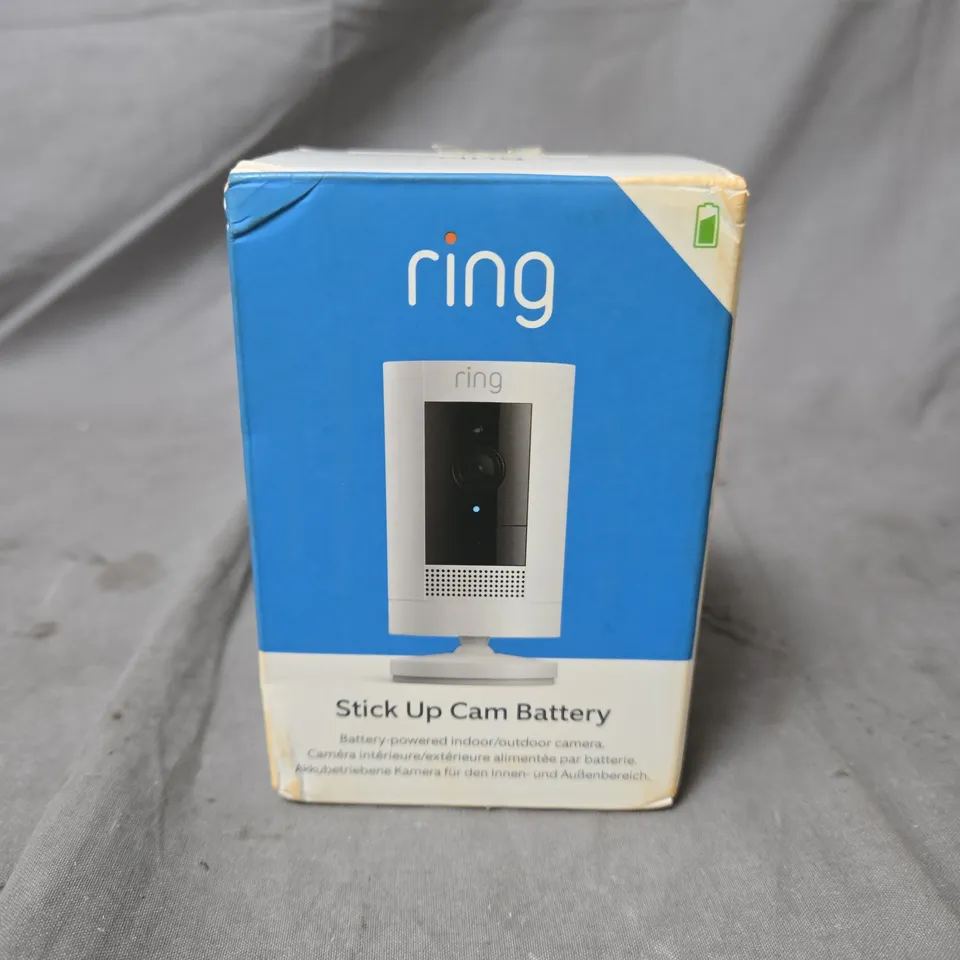 RING STICK UP CAM BATTERY – INDOOR/OUTDOOR SECURITY CAMERA