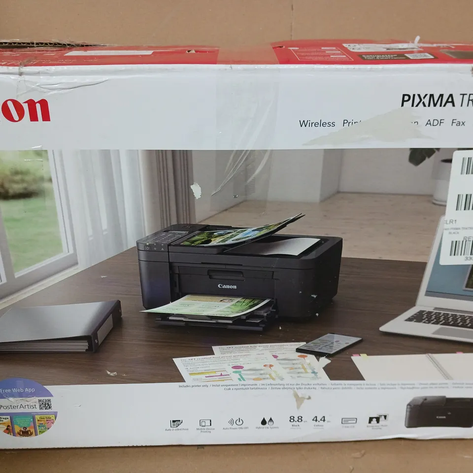 BOXED CANON PIXMA TR4750I PRINTER