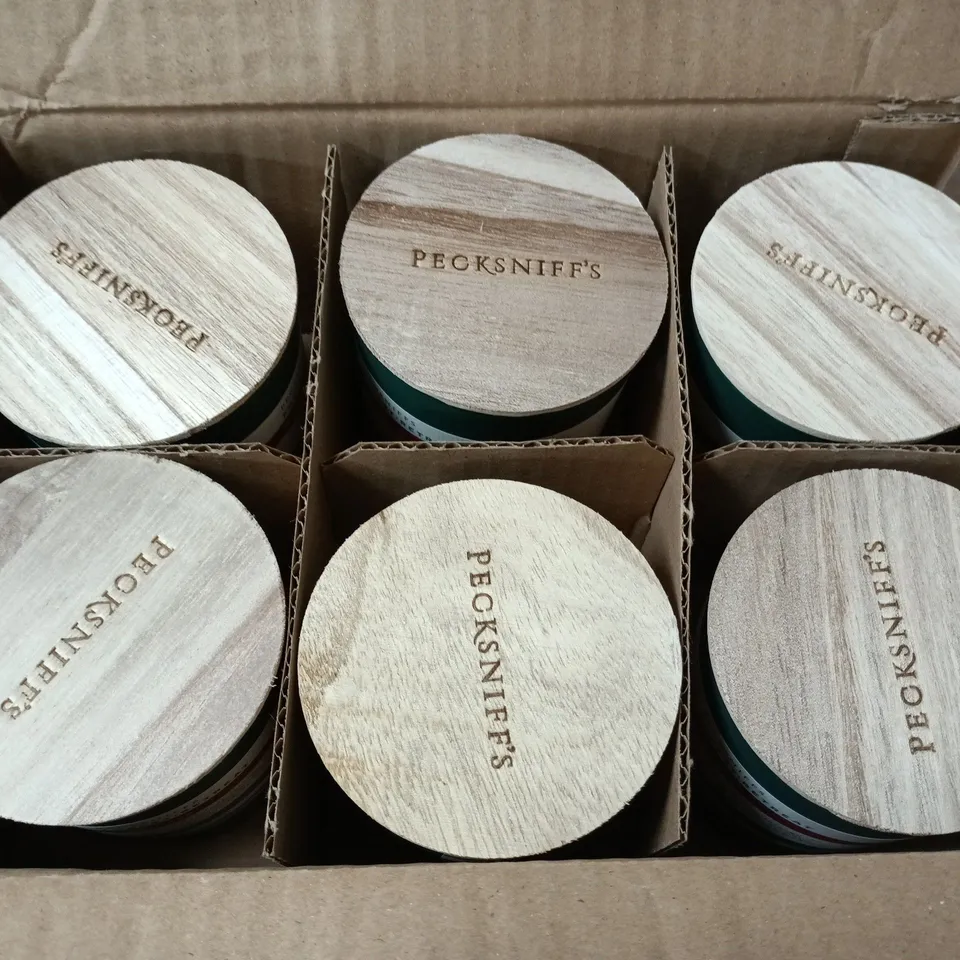 12 PECKSNIFF'S FOREST RETREAT SCENTED CANDLES