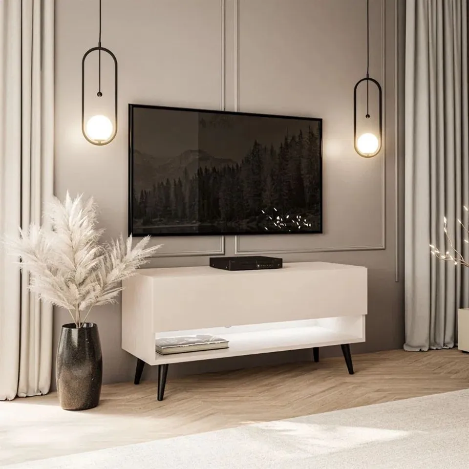 BOXED CHEON TV STAND FOR TVS UP TO 42" (2 BOXES)