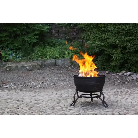 BOXED ELIDIR 100% CAST IRON FIRE PIT