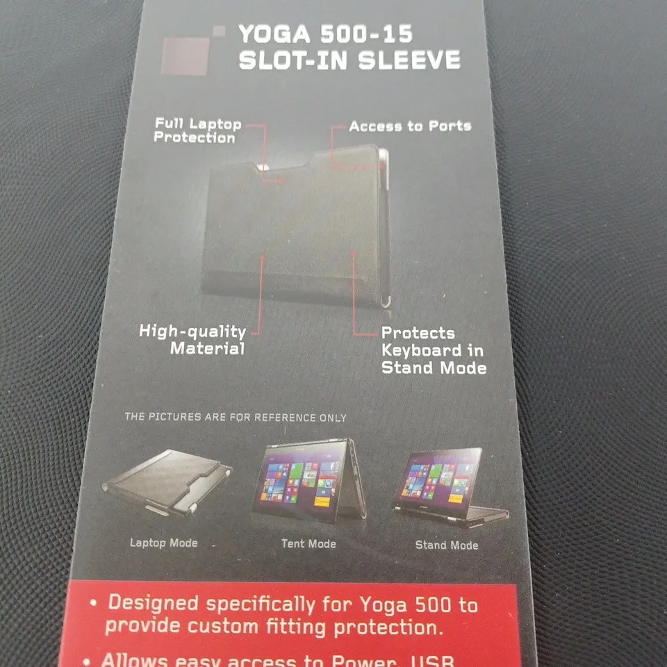 LOT OF 10 LENOVO YOGA 500-15 SLOT IN SLEEVE'S