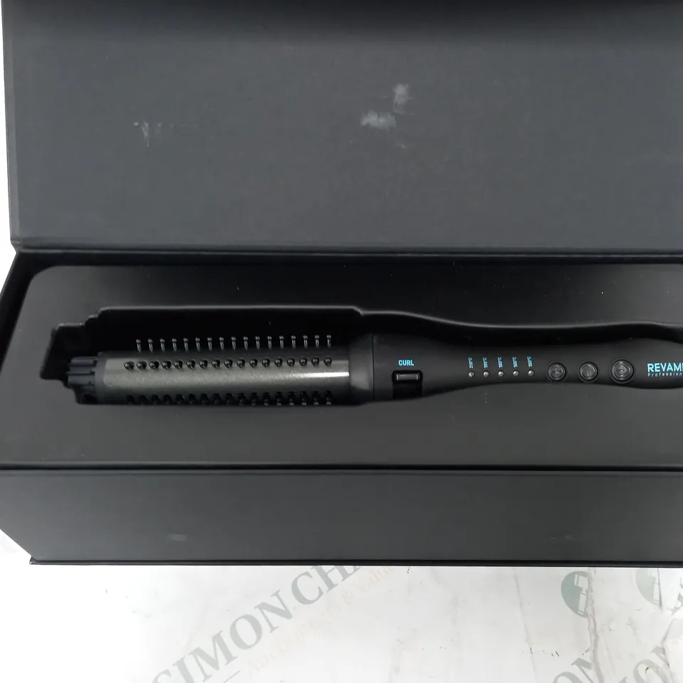BOXED REVAMP PROGLOSS VOLUME AND WAVE HOT BRUSH 