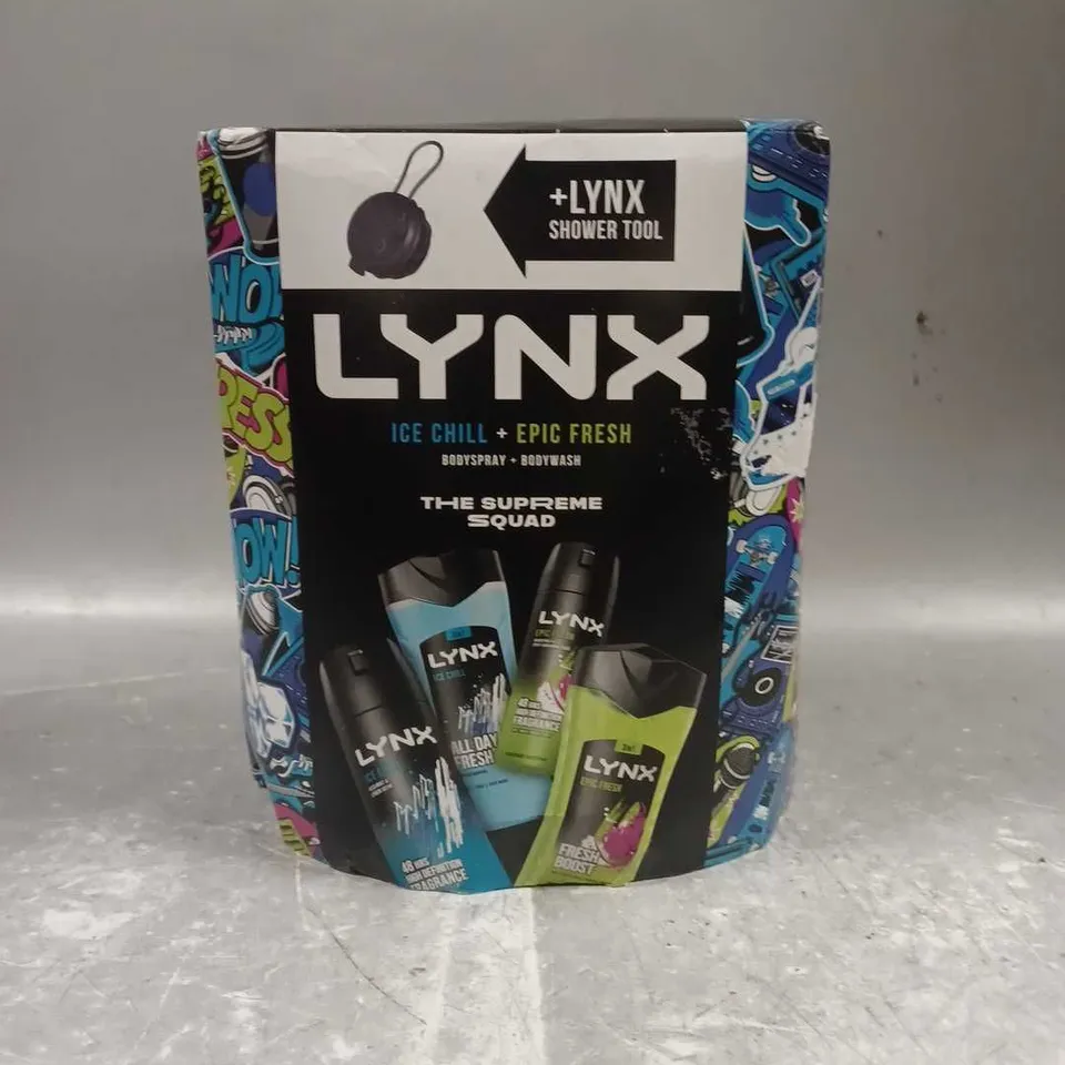 LYNX THE SUPREMEM SQUAD BODYSPRAY & BODYWASH COLLECTION