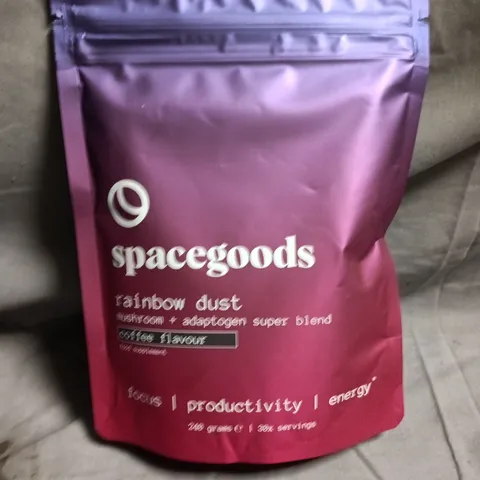 SPACEGOODS 240G RAINBOW DUST MUSHROOM + ADAPTAGEN SUPER BLEND