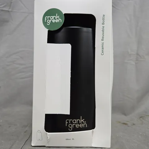 FRANK GREEN CERAMIC REUSABLE BOTTLE – 2L (68OZ) BOXED