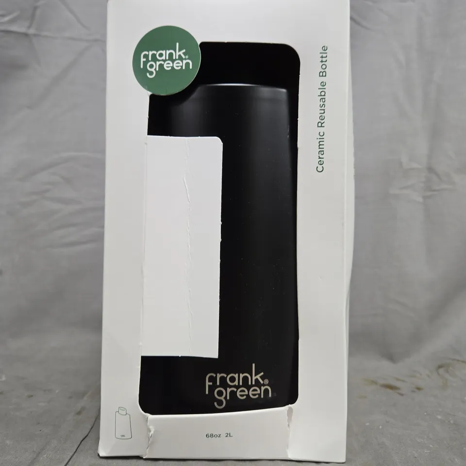 FRANK GREEN CERAMIC REUSABLE BOTTLE – 2L (68OZ) BOXED
