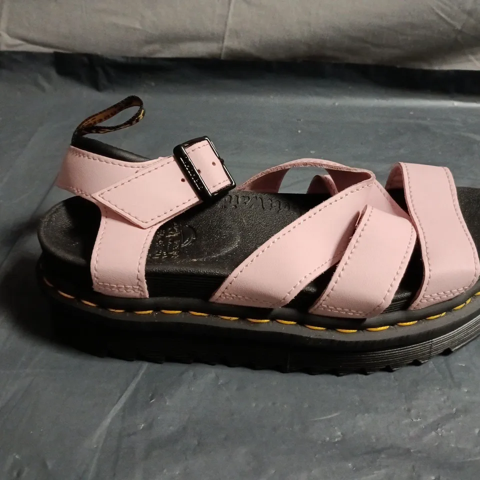 PAIR OF DR.MARTENS PINK SANDALS - UK SIZE UNSPECIFIED