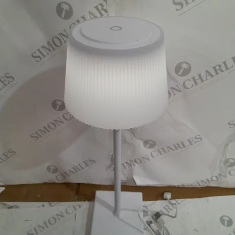 SFIXX SET OF 2 INDOOR OUTDOOR TOUCH TABLE LIGHTS IN SILVER 