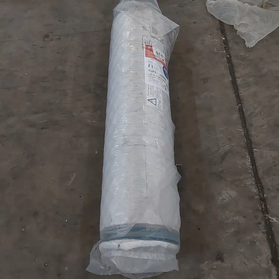 BAGGED 135CM DOUBLE SIZED ROLLED JUST BLISS FLAT TOP MATTRESS