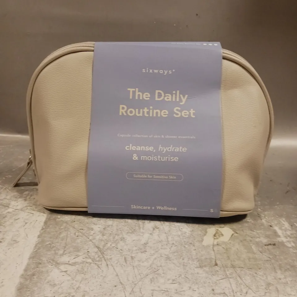 SIXWAYS THE DAILY ROUTINE SKINCARE SET