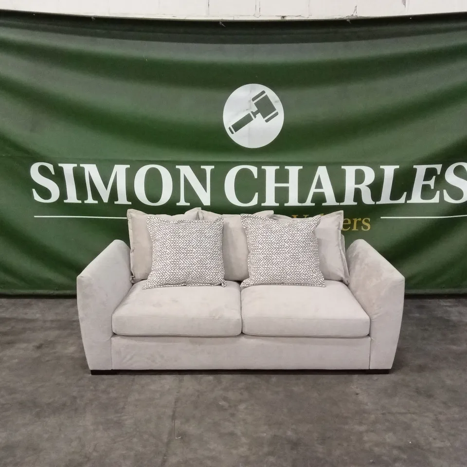 HAVANA FABRIC 3 SEATER SCATTERBACK SOFA - MINK RRP £599