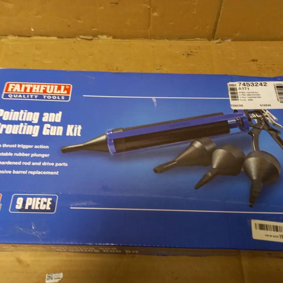 FAITHFUL POINTING AND GROUTING GUN KIT