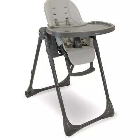 BOXED MY BABIIE GREY LUXE HIGHCHAIR BIRTH-15KG