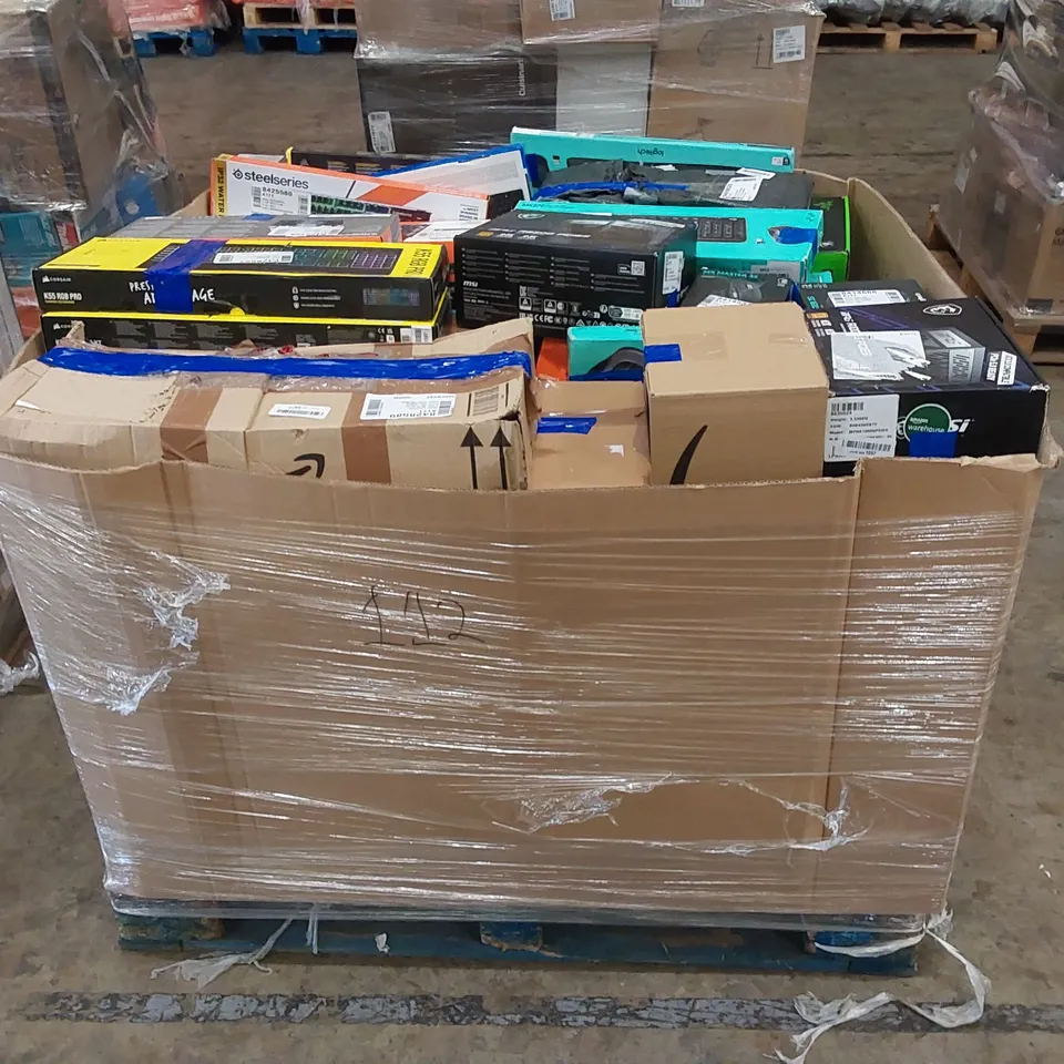 PALLET OF APPROXIMATELY 136 UNPROCESSED RAW RETURN HIGH VALUE ELECTRICAL GOODS TO INCLUDE;