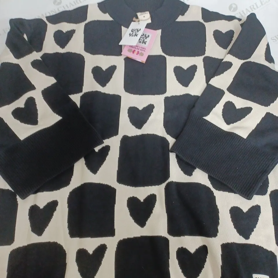 LUCY & YAK ALBA OVERSIZED JUMPER - MEDIUM